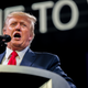 Donald Trump at podium